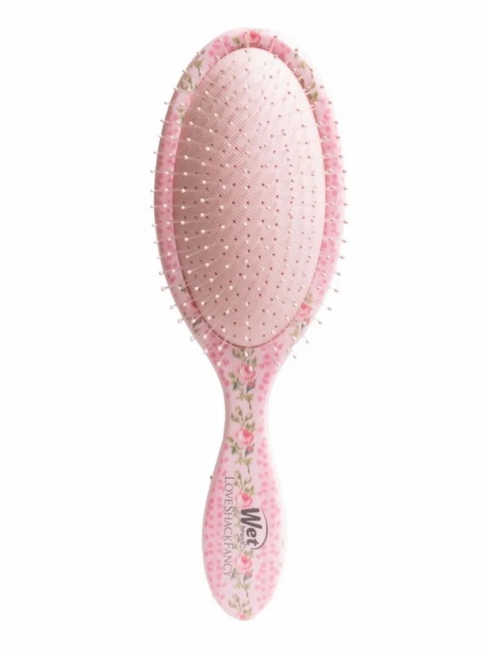 LoveShackFancy x WetBrush Blooming Heirloom Detangler Brush Strawberry Macaroon